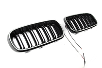 BMW X6 F16 2014–2019 BMW njurgaller M-look LED (svart högglans) foto 4