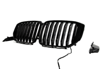 BMW X5 G05 2019–2026 Njurgaller 1 Bar LED (2019-2022, blank svart) foto 3