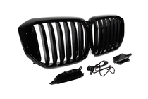BMW X5 G05 2019–2026 Njurgaller 1 Bar LED (2019-2022, blank svart) foto 8