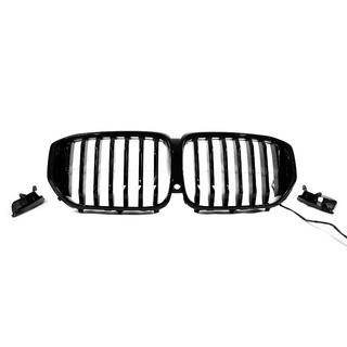 Njurgaller 1 Bar LED (2019-2022, blank svart) BMW X5 G05 2019–2026 foto 2