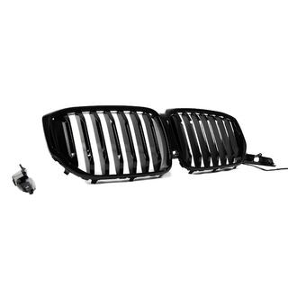 Njurgaller 1 Bar LED (2019-2022, blank svart) BMW X5 G05 2019–2026 foto 4
