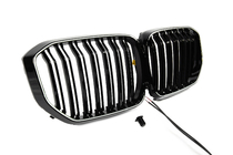 BMW X5 G05 2019–2026 BMW njurgrill M-Look LED (2019-2022, blanksvart högglans) foto 3