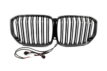 BMW X5 G05 2019–2026 BMW njurgrill M-Look LED (2019-2022, blanksvart högglans) foto 6