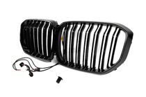 BMW X5 G05 2019–2026 BMW njurgrill M-Look LED (2019-2022, blanksvart högglans) foto 7