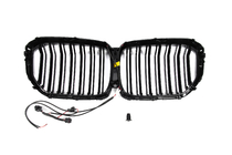 BMW X5 G05 2019–2026 BMW njurgrill M-Look LED (2019-2022, blanksvart högglans) foto 9