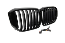 BMW X5 G05 2019–2026 Njurgrillar 1 Bar LED (2023+, svart högglans) foto 8