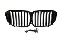 BMW X5 G05 2019–2026 Njurgrillar 1 Bar LED (2023+, svart högglans) foto 9