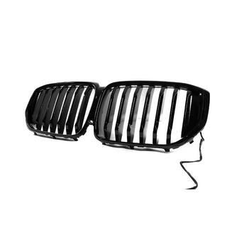 Njurgrillar 1 Bar LED (2023+, svart högglans) BMW X5 G05 2019–2026 foto 3