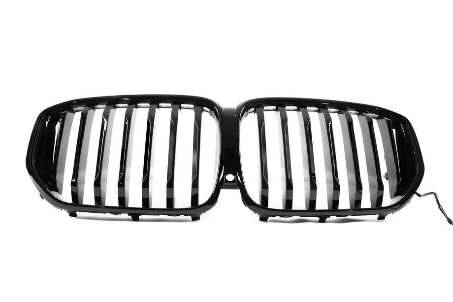 BMW X5 G05 2019–2026 Njurgrillar 1 Bar LED (2023+, svart högglans) Image