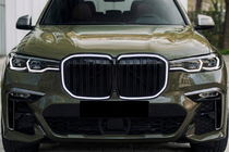 BMW X7 G07 2019– BMW njurgrill M-Look LED (2019-2022, blanksvart högglans) foto 3