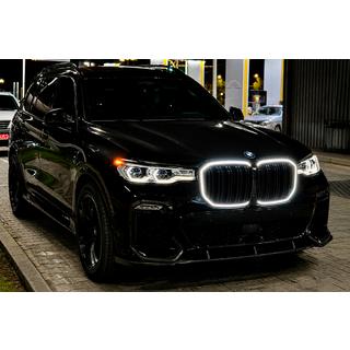 BMW njurgrill M-Look LED (2019-2022, blanksvart högglans) foto 1