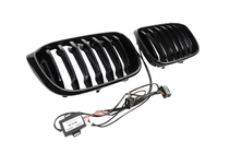 BMW X3 G01 2018– Njurgrillar 1 Bar LED (2018-2021, blanksvart) foto 8