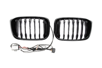 BMW X4 G02 2018– Njurgrillar 1 Bar LED (2018-2021, blanksvart) foto 6