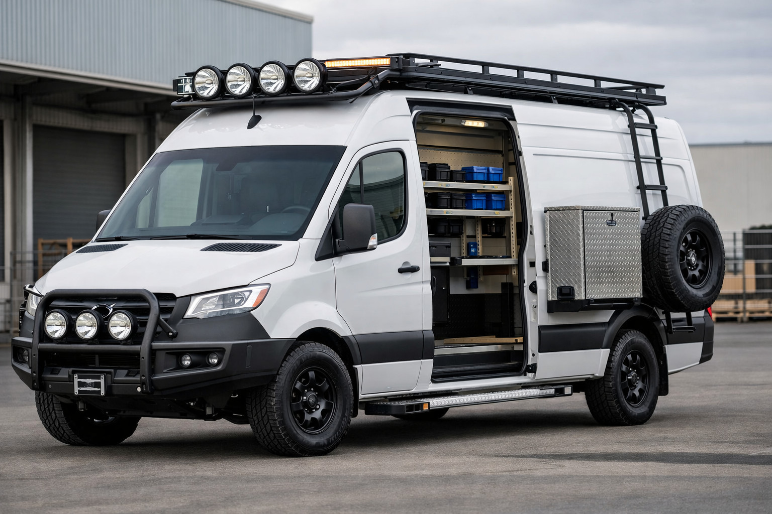 Uppgraderingspaket för Mercedes Sprinter W907/W910 för kommersiella transporter