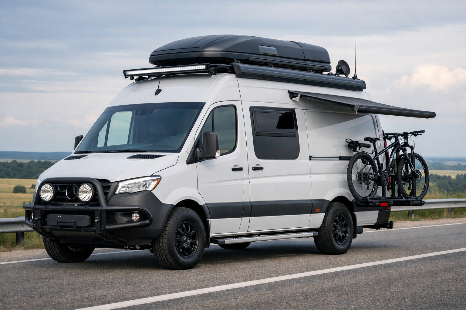 Vad är verkligen användbart på Mercedes Sprinter W907/W910 för mellanortskörning