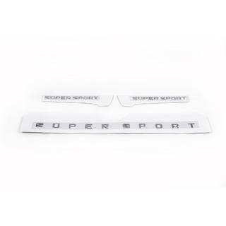 Supersport emblem / badge (3 st) Lexus LX570/450d 2008–2022 foto 3