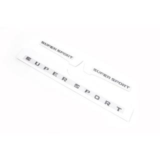 Supersport emblem / badge (3 st) Lexus LX570/450d 2008–2022 foto 4