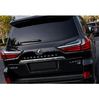 Supersport emblem / badge (3 st) Lexus LX570/450d 2008–2022 foto 1