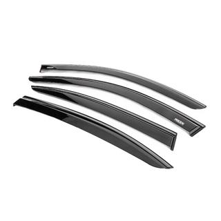 Vindavvisare med svart list Niken Luxury (4 st) BMW 3-serie E90/E91 2005–2011 foto 2