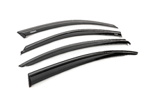 BMW 3-serien F30/F31 2012–2019 Vindavvisare med svart list Niken Luxury (4 st) foto 3