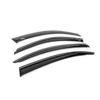 Vindavvisare med svart list Niken Luxury (4 st) BMW 3-serien F30/F31 2012–2019 foto 3