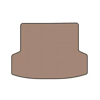 Gummimatta till bagageutrymmet Carsuit (SD, Beige)