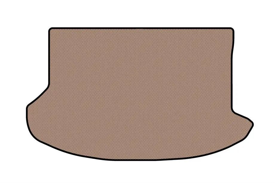 Subaru Impreza 2007–2011 Gummimatta till bagageutrymmet Carsuit (HB, Beige) Image