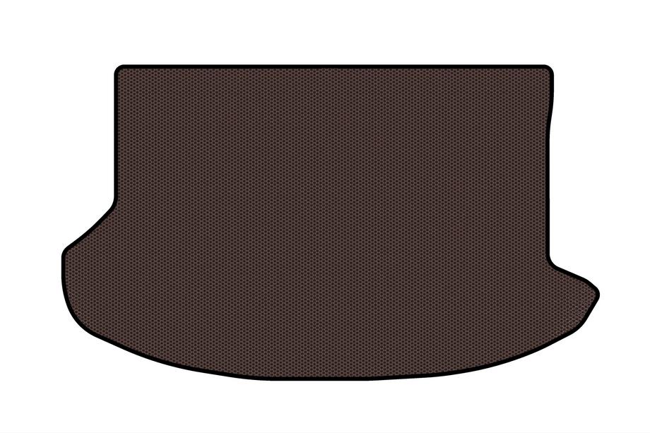 Subaru Impreza 2007–2011 Gummimatta till bagageutrymmet Carsuit (HB, Brun) Image