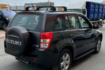 Suzuki Grand Vitara 2005–2017 Takräcke (tvärbalkar) för originalfästpunkter Ecem V3 (2 st) foto 4