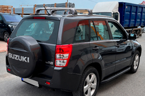 Suzuki Grand Vitara 2005–2017 Takräcke (tvärbalkar) för originalfästpunkter Ecem V3 (2 st) foto 7