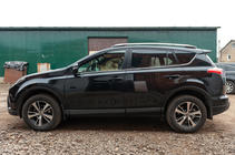 Toyota Rav 4 2013–2018 Grå OEM takrails (aluminium) foto 6