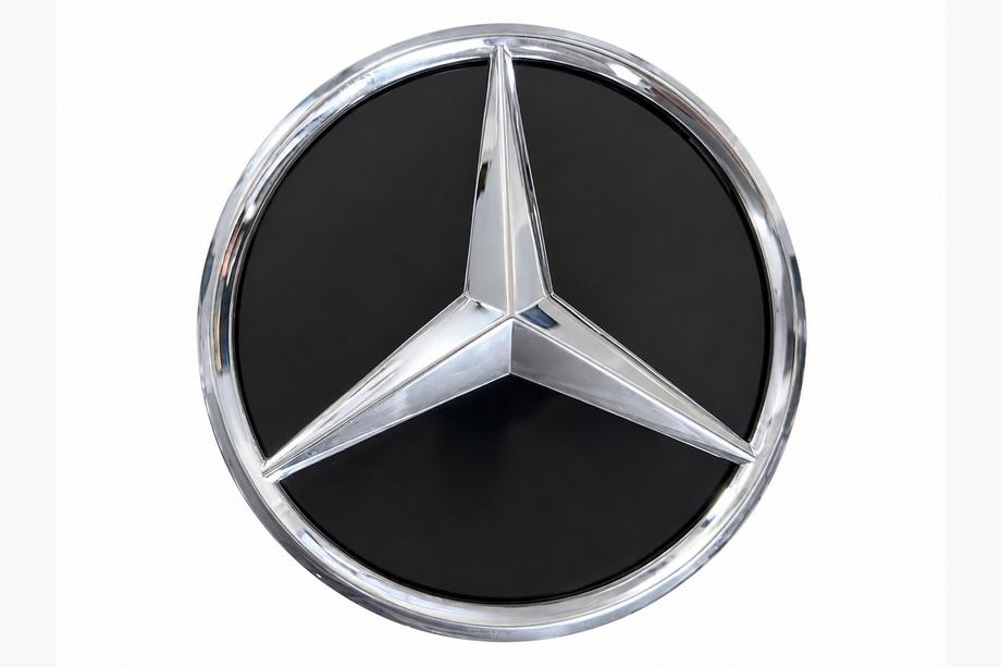 Mercedes GL/GLS-klass X166 2012–2019 Främre emblem med blankt hölje (18,4 cm) Image