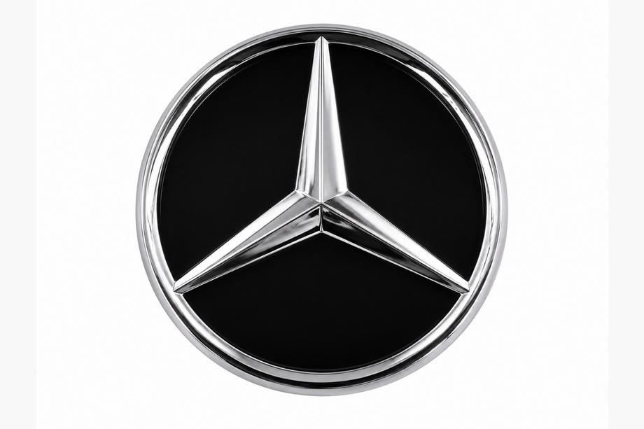 Mercedes G class W463 1990–2018 Främre emblem under glas (för facelift) Image