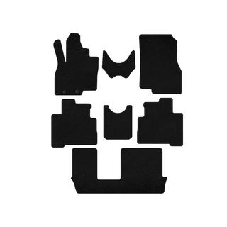 Deluxe textilmattor (3 rader, 7-sits, svarta) Mitsubishi Grandis 2003–2011 foto 1