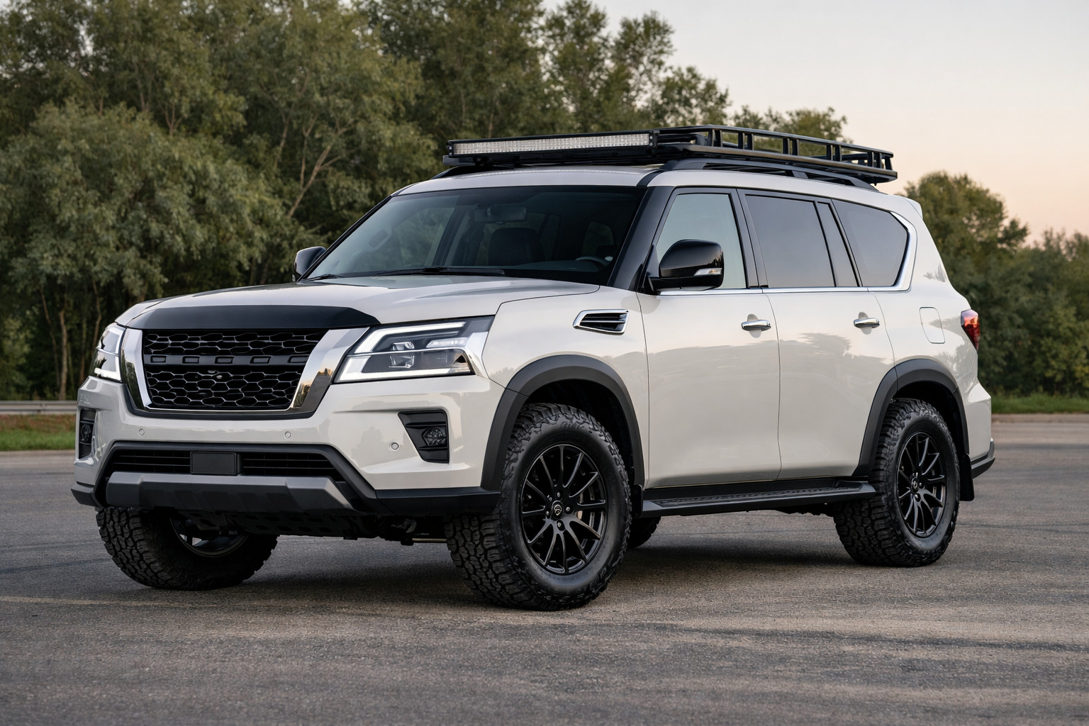 När är en facelift av Nissan Patrol Y62 till nyare stil vettig