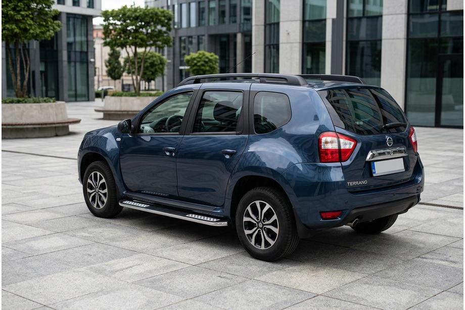 Nissan Terrano 2014– Sidosteg Tayga V2 (2 st, aluminium) Image
