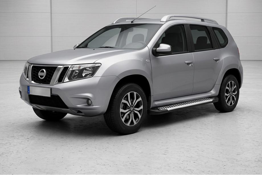 Nissan Terrano 2014– Sidosteg Line (2 st, aluminium) Image