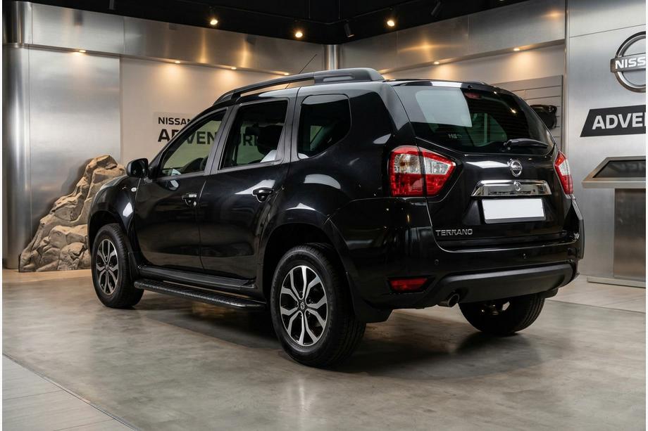 Nissan Terrano 2014– Sidosteg Bosphorus Black (2 st, aluminium) Image