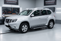 Nissan Terrano 2014– Sidosteg Duru (2 st, aluminium) foto 1