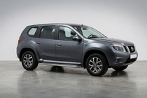 Nissan Terrano 2014– Sidosteg Maydos V2 (2 st, aluminium/rostfritt stål) foto 1