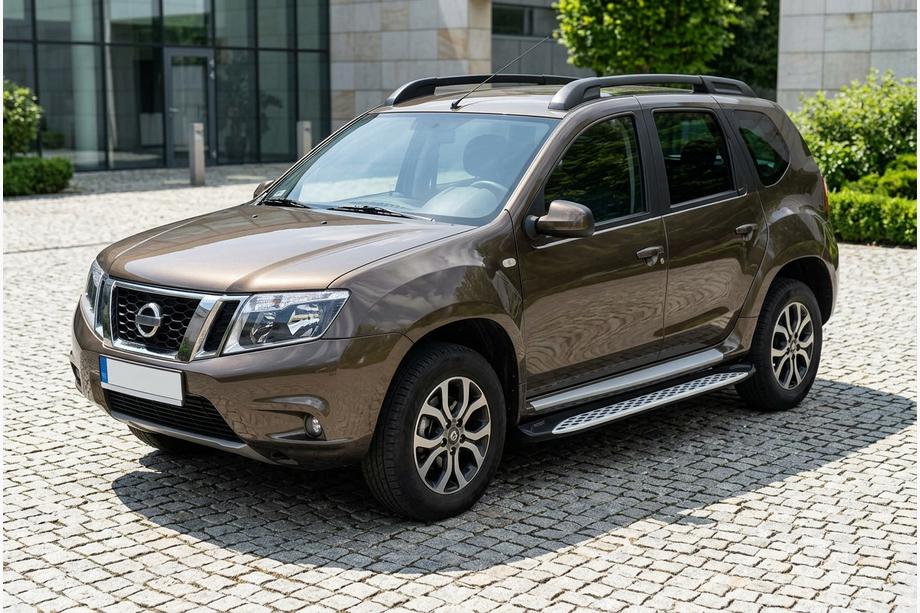 Nissan Terrano 2014– Sidosteg Shining V1 (2 st, aluminium) Image