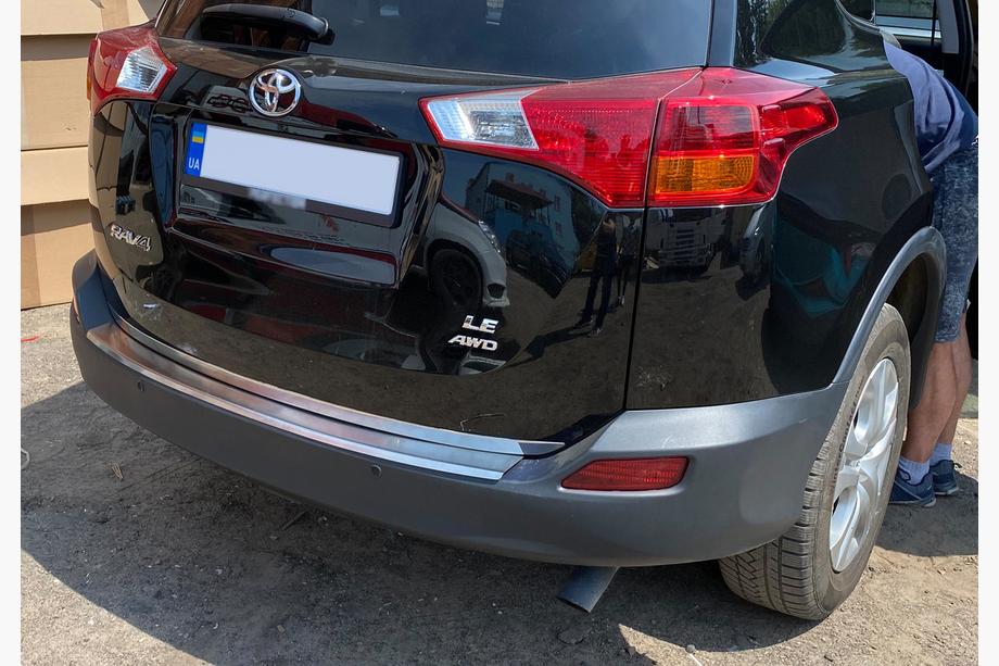 Toyota Rav 4 2013–2018 Bagageluckelist OmsaLine (rostfritt) (2013-2016) Image