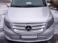 Mercedes Vito/V-klass W447 2014– Grillister 2014-2020 (5 st, rostfritt) Carmos - turkiskt stål foto 1