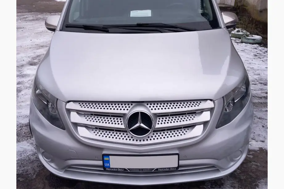 Mercedes Vito/V-klass W447 2014– Grillister 2014-2020 (5 st, rostfritt) Image