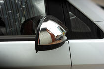 Mercedes Vito/V-klass W447 2014– Spegelskåpor – spegeldel (2 st) OmsaLine - kromad plast foto 2