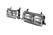 Toyota Land Cruiser 80 1990–1997 Sats med strålkastare och grill (OffRoad) foto 12