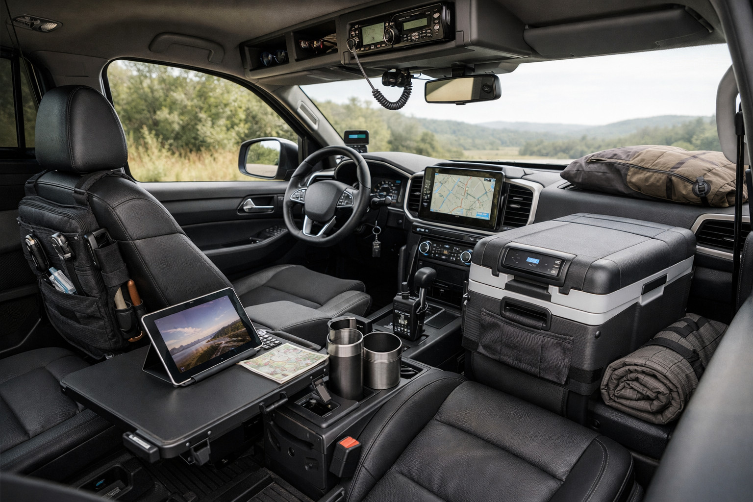 Uppgraderingar i kupén på Volkswagen Amarok för långa resor