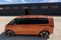 Volkswagen ID BUZZ 2022– Svarta takrails (turkisk design) Plastfötter foto 1