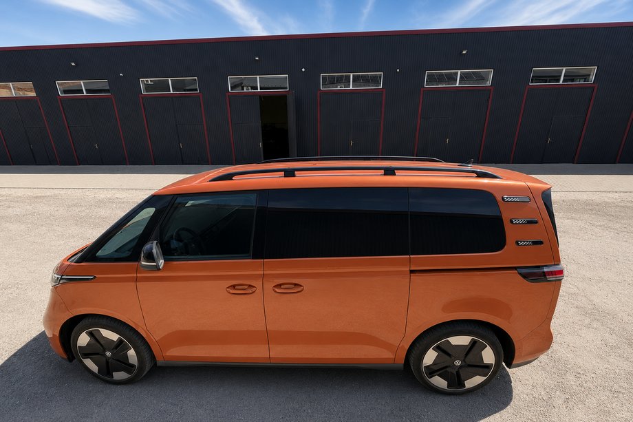 Volkswagen ID BUZZ 2022– Svarta takrails (turkisk design) Plastfötter Image