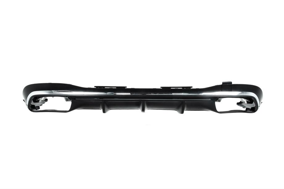 Mercedes S-class W223 2020– Bakre diffuser med AMG S63 Silver avgasändrör Foto 10